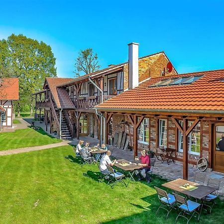 Landhaus Brodack Alt Zauche Buitenkant foto